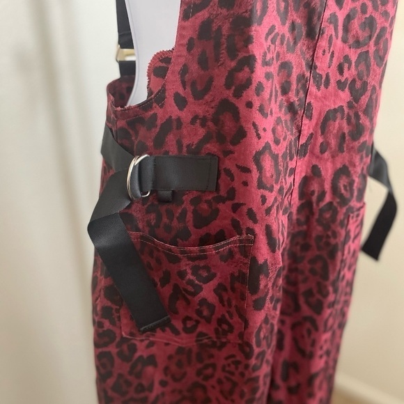 Women’s 36 Point 5 Red and Black Coveralls - Picture 7 of 12